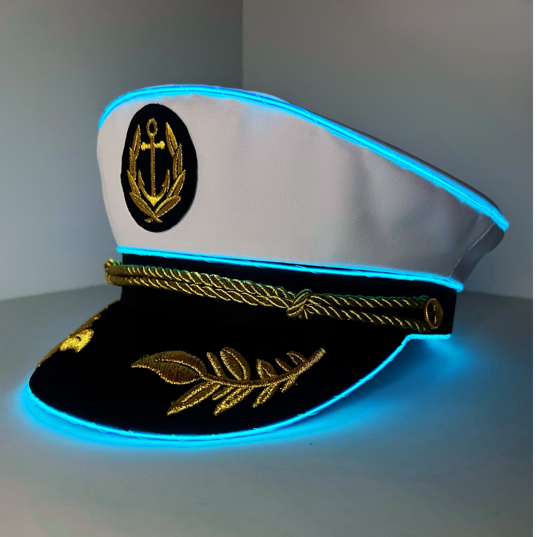 Neon Captain- LED Light Up Hat