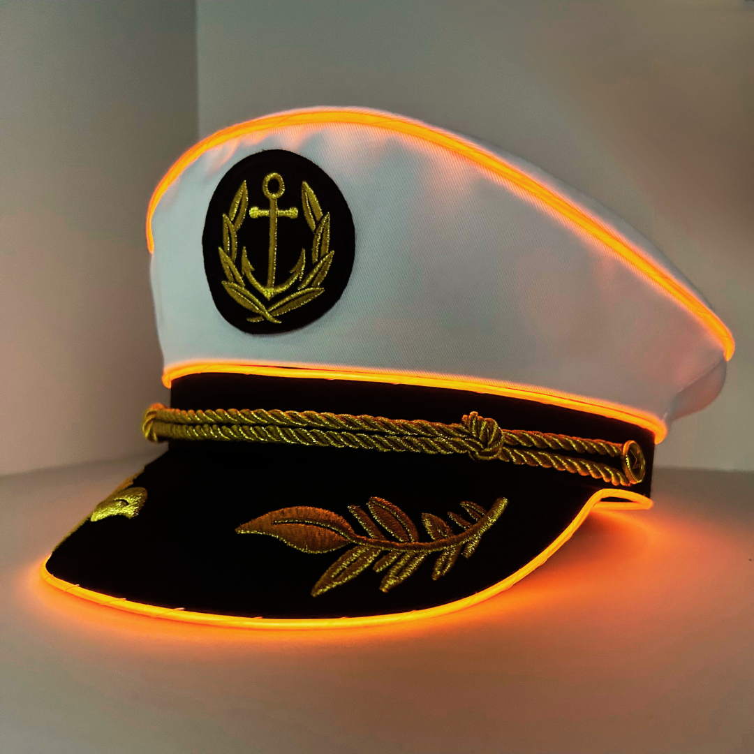 Neon Captain- LED Light Up Hat
