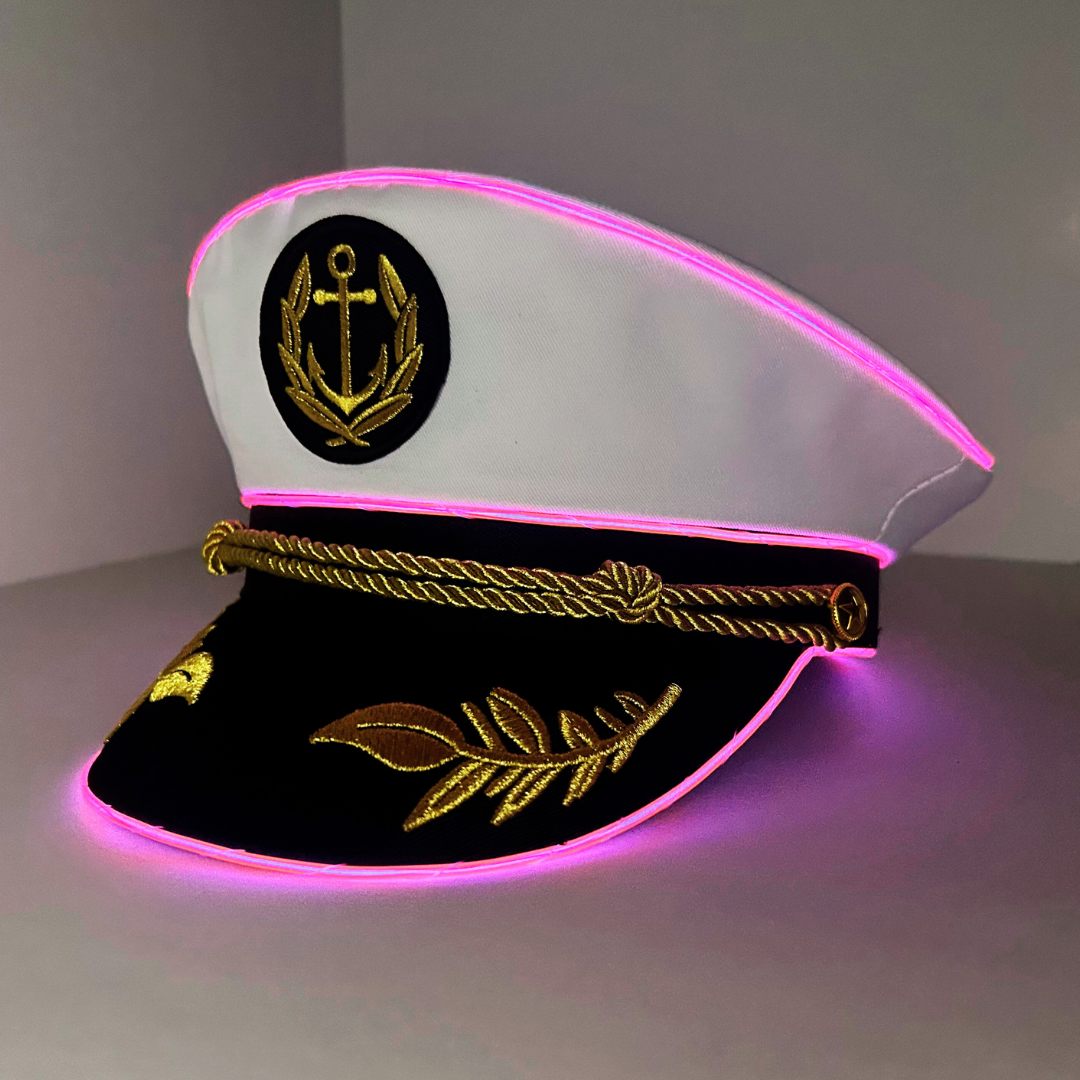 Neon Captain- LED Light Up Hat