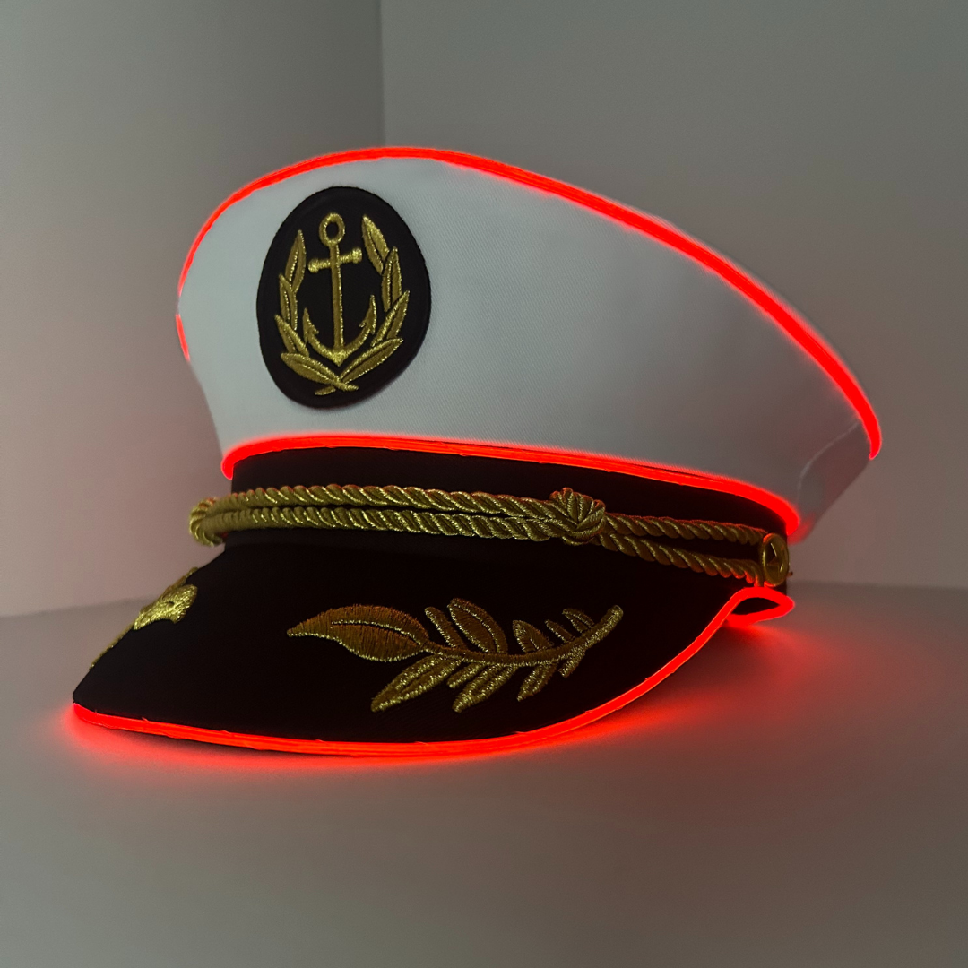Neon Captain- LED Light Up Hat
