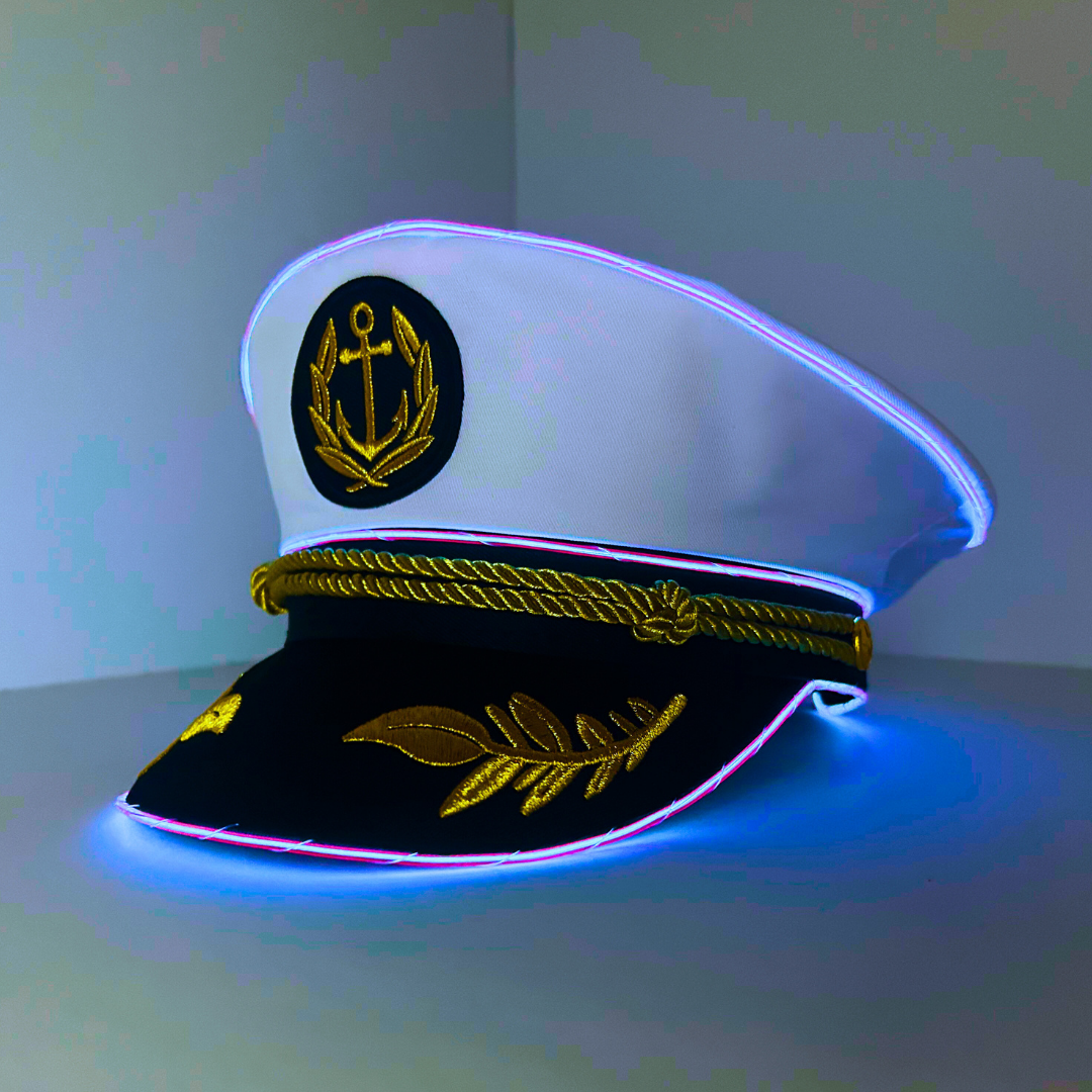 Neon Captain- LED Light Up Hat