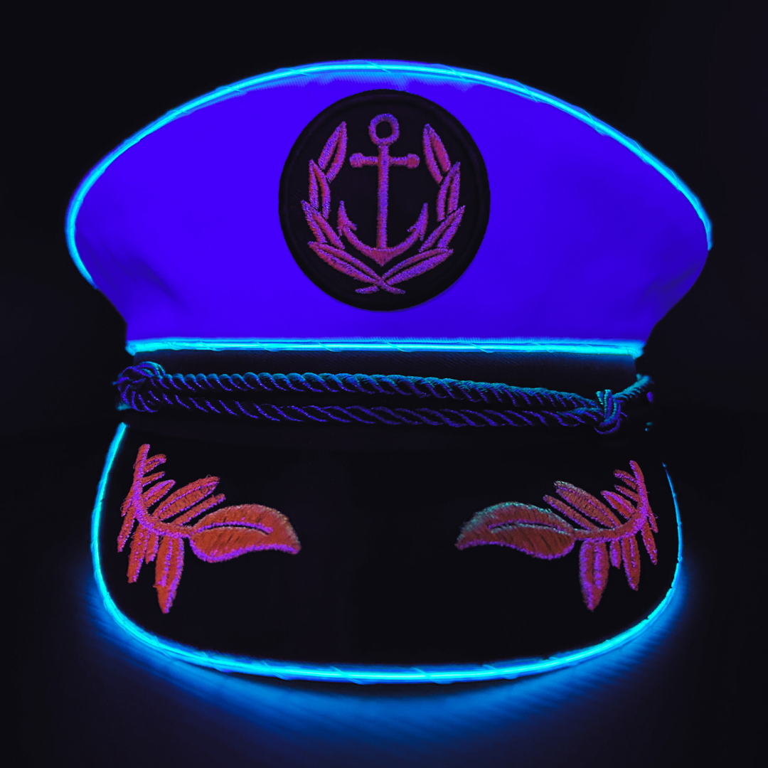 Neon Captain- LED Light Up Hat