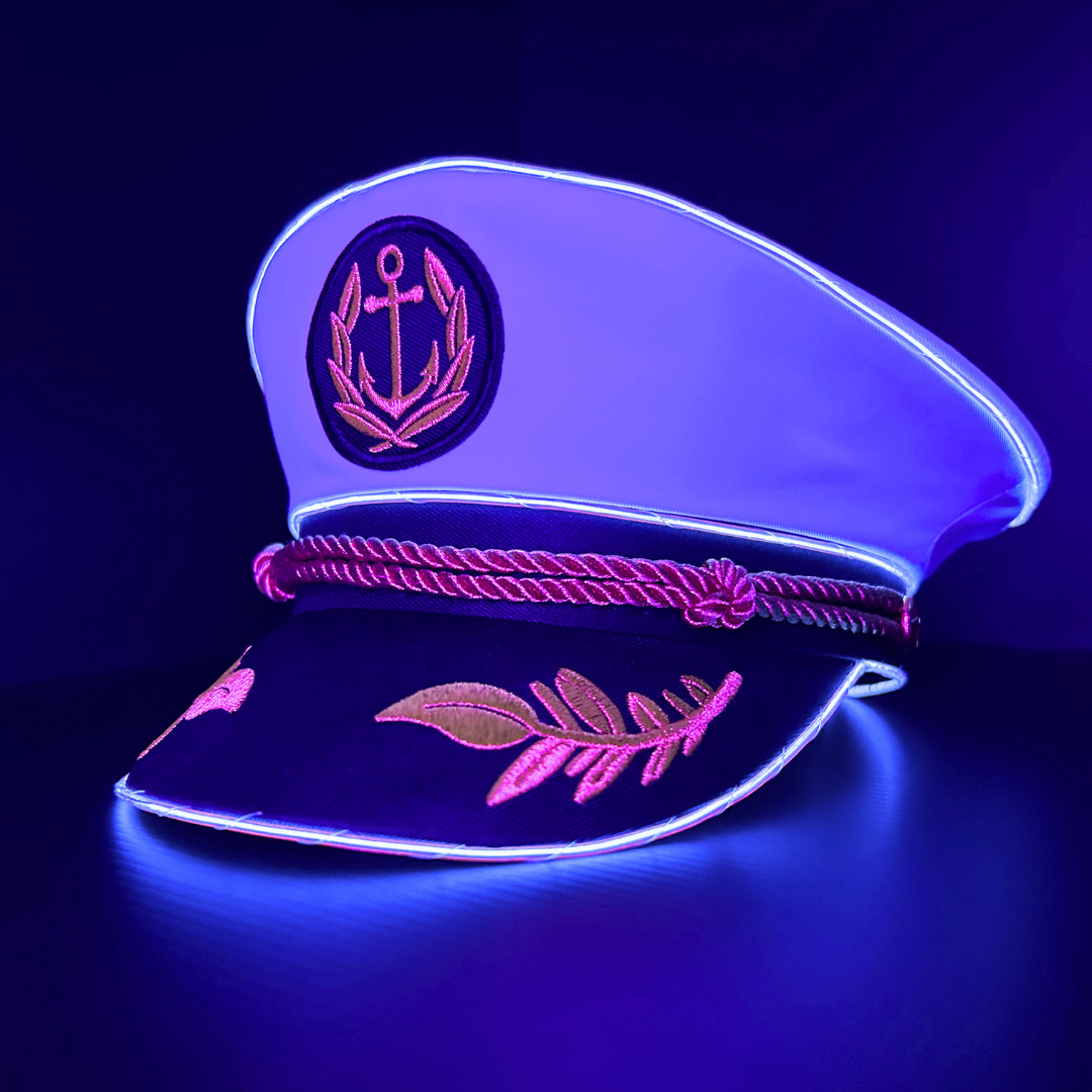 Neon Captain- LED Light Up Hat