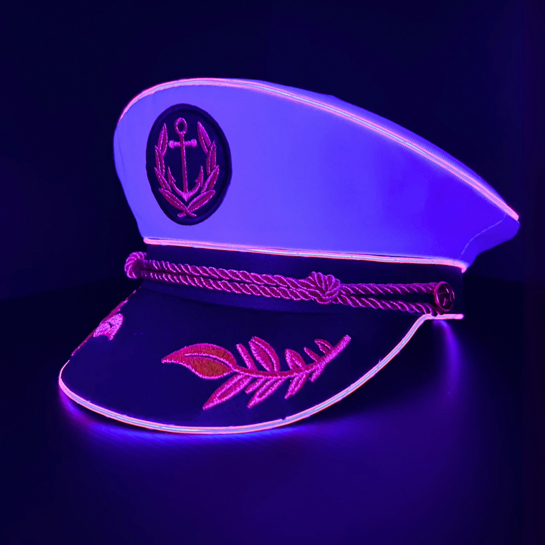 Neon Captain- LED Light Up Hat