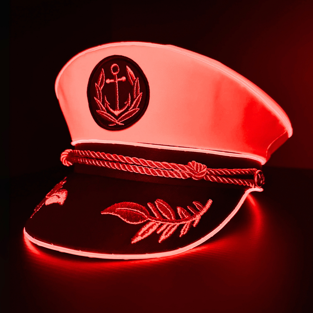 Neon Captain- LED Light Up Hat