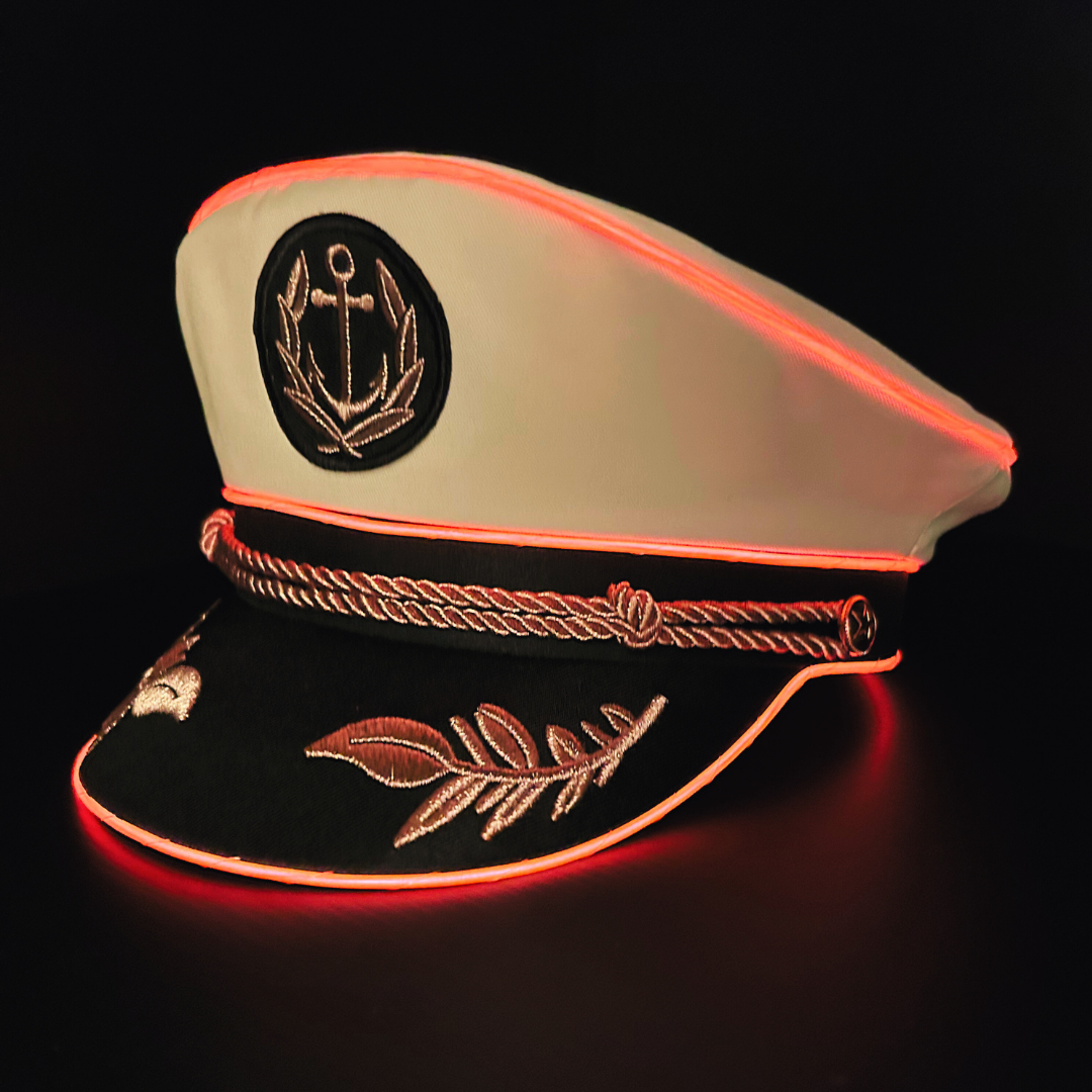 Neon Captain- LED Light Up Hat