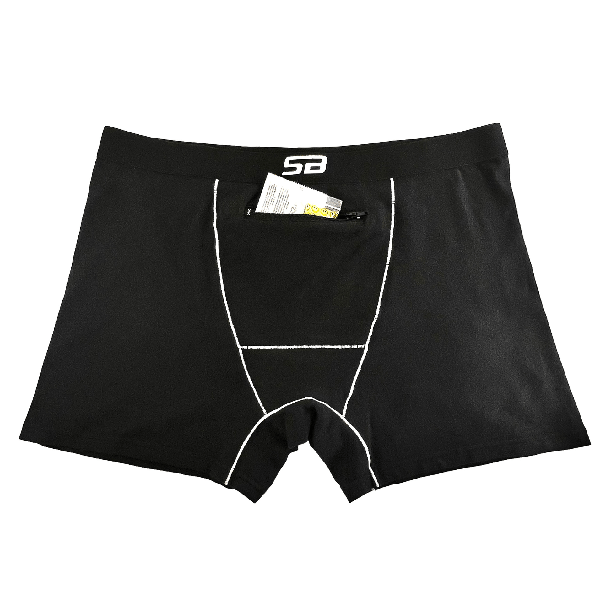 Trippy Captain Stash Briefs - hidden pocket boxer briefs