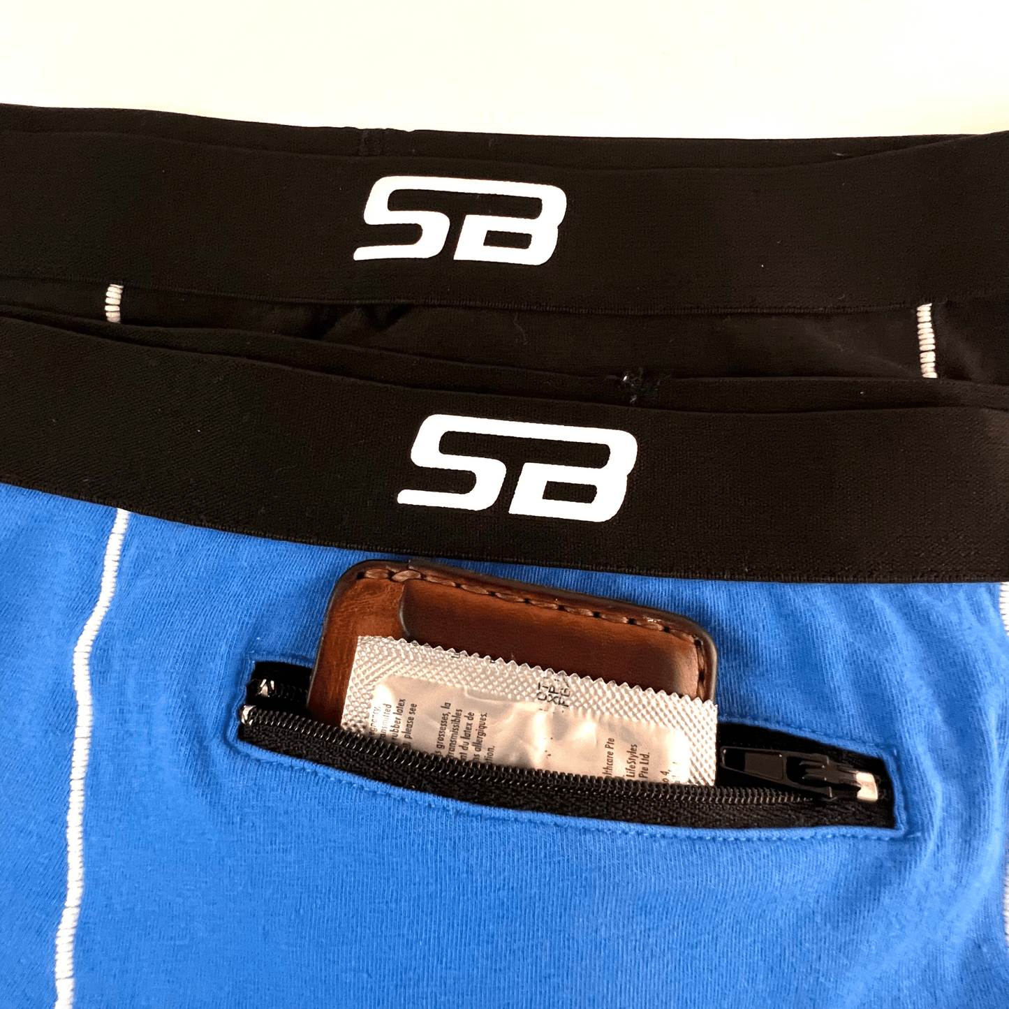 Trippy Captain Stash Briefs - hidden pocket boxer briefs